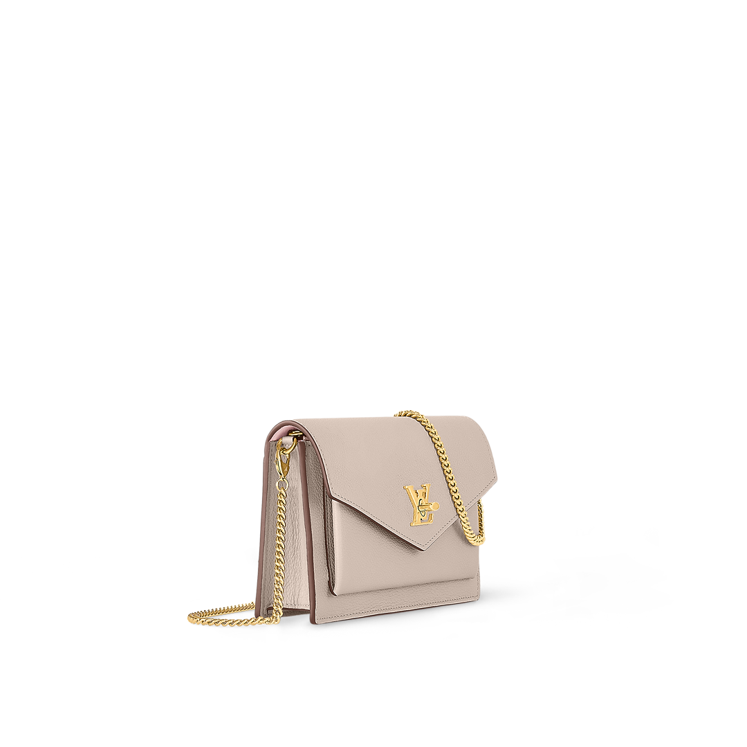 Mylockme Chain Pochette Lockme Leather Women Small Leather Goods